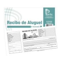 KIT 5 Bloco de Recibos de Aluguel c/ canhoto 50 Folhas PARRKE