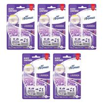 Kit 5 Bloco Sanitário Lavanda 28g Mil Aromas