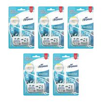 Kit 5 Bloco Sanitário Marine 28g Mil Aromas