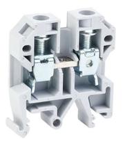 Kit 5 Bloco Terminal Din Conector Sak Elétrico De Fio 10mm Kit 5 Bloco Terminal Din Conector Sak Elétrico De Fio 10mm