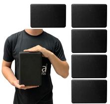 Kit 5 Blocos em Eva Para Exercícios de Yoga e Pilates DF1054 Dafoca Sports Preto
