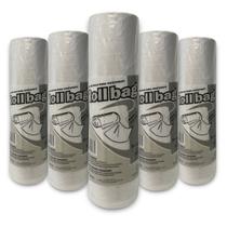 Kit 5 Bobinas Saco Transparente Picotado 35x50 C/500 Sacos