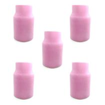 Kit 5 Bocais de Cerâmica Gás Lens Nº10 TE460 Tocha Tig Oximig