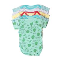 Kit 5 Bodys Bodies Estampas Sortidas Para Bebe Algodão Menino