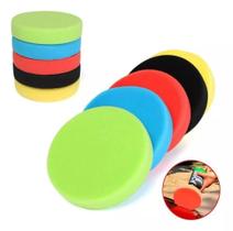 Kit 5 Boinas Espuma Automotiva Polimento Carro Lisa 150mm Po