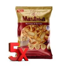 Kit 5 Bolacha Matutinha Sabor Manteiga de garrafa - 250g Kit 5 Bolacha Matutinha Sabor Manteiga de garrafa - 250g