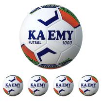 Kit 5 Bolas Futebol De Salão Jogo Oficial Futsal Kaemy 1000 PU Lojista Revenda Kit 5 Bolas Futebol De Salão Jogo Oficial Futsal Kaemy 1000 PU Lojista Revenda