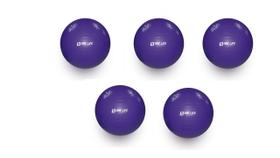 Kit 5 Bolas Para Yoga Pilates Fisioterapia Overball 25cm - One life Sports