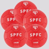 Kit 5 Bolas São Paulo Vermelha Kit 5 Bolas São Paulo Vermelha