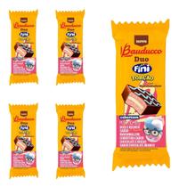KIT 5 Bolinho Duo Fini Marshmallow 30g Bauducco KIT 5 Bolinho Duo Fini Marshmallow 30g Bauducco