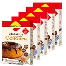 Kit 5 Bolo de Cenoura Diet Zero Lactose Sem Açúcar Lowçucar 150g Kit 5 Bolo de Cenoura Diet Zero Lactose Sem Açúcar Lowçucar 150g
