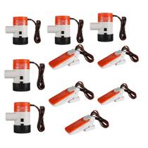 Kit 5 Bomba de Porão 1100 GPH 12V 3A Barco + 5 Automático Bomba de Porão SEAFLO 12V 24V 32V ATÉ 20A