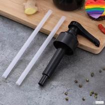 Kit-5* Bomba Pump Dosador Preto 8ml Para Xarope Monin