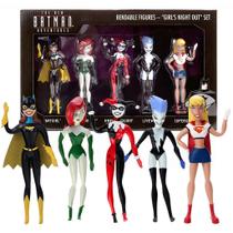 Kit 5 Bonecas Batgirl Harley Ivy Supergirl e Livewire NJ Croce