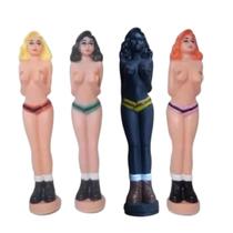 Kit 5 bonecas modelo loira ruiva negra morena ante caminhão px Kit 5 bonecas modelo loira ruiva negra morena ante caminhão px