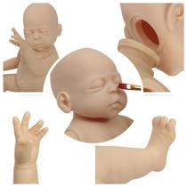 Kit 5 Boneco Bebe Reborn Molde Olho Fechado 43cm Corpo Vinil Kit 5 Boneco Bebe Reborn Molde Olho Fechado 43cm Corpo Vinil