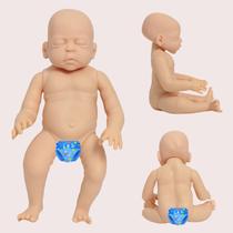 Kit 5 Boneco Reborn Olho Fechado Corpo Articulado Molde Kit 5 Boneco Reborn Olho Fechado Corpo Articulado Molde
