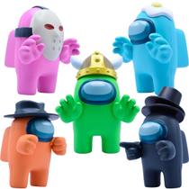 Kit 5 Bonecos Among Us Figures 13cm Dc Toys Kit 5 Bonecos Among Us Figures 13cm Dc Toys