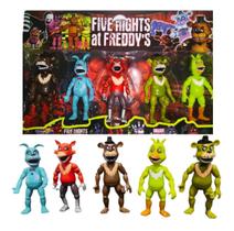 Kit 5 Bonecos Animatronics Five Nights At Freddy's - Five - lojadescontosmulti