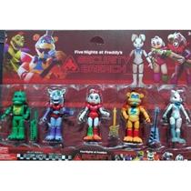 Kit 5 Bonecos Animatronics Five Nights At Freddys