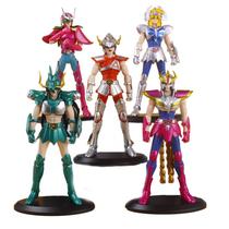 Kit 5 bonecos cavaleiros do zodiaco armadura de bronze action figure 19cm Kit 5 bonecos cavaleiros do zodiaco armadura de bronze action figure 19cm