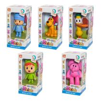 Kit 5 Bonecos de Vinil Turma do Pocoyo - Cardoso Toys