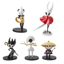 Kit 5 bonecos hollow knight cavaleiros game miniaturas Kit 5 bonecos hollow knight cavaleiros game miniaturas