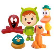 Kit 5 Bonecos Infantis Turma Pocoyo - Cardoso Toys