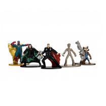 Kit 5 Bonecos Vingadores Marvel Disney 5 cm Nano Metalfigs Jada Kit 5 Bonecos Vingadores Marvel Disney 5 cm Nano Metalfigs Jada