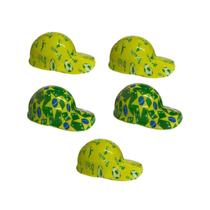 Kit 5 Bonés Chapeus Plasticos Copa Do Mundo Brasil - Sortido Kit 5 Bonés Chapeus Plasticos Copa Do Mundo Brasil - Sortido