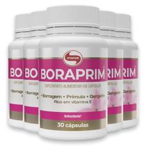 Kit 5 Boraprim Vitafor 30 Cápsulas