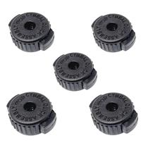 Kit 5 Borboleta Bateria Quick Release Engate Rápido Preta