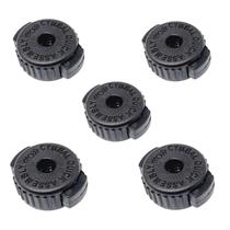 Kit 5 Borboleta Bateria Quick Release Engate Rápido Preta