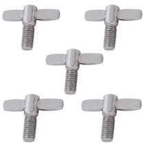 Kit 5 Borboleta Macho 8mm Privilege 11.4 Bateria Percussão