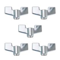 Kit 5 Borboletas 8mm em Metal Reforçado para Estante Prato