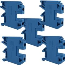 Kit 5 borne sak 4,00mm sak-4bl azul Kit 5 borne sak 4,00mm sak-4bl azul