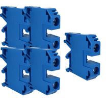 Kit 5 borne sak 6,00mm sak-6bl azul Kit 5 borne sak 6,00mm sak-6bl azul
