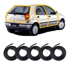 Kit 5 Borracha De Porta + Mala Palio Siena G1 G2 G3 Kit 5 Borracha De Porta + Mala Palio Siena G1 G2 G3