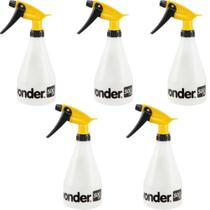 Kit 5 Borrifador Pequeno500ml Vonder Salão Beleza Jardinagem
