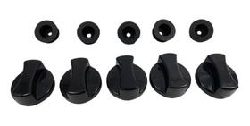Kit 5 Botão + 5 Vedante Manipulador P/ Fogão Cooktop Fischer