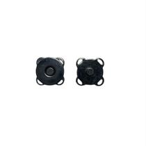 Kit 5 Botão Imantado Magnético Fecho P/ Bolsa Preto/Onix 14mm Imã Kit 5 Botão Imantado Magnético Fecho P/ Bolsa Preto/Onix 14mm Imã