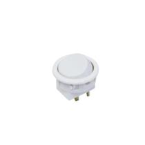 Kit 5 Botão Interruptor Redondo Bolinha De Embutir Para Moveis Branco