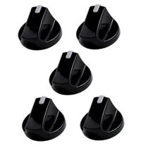 Kit 5 Botões Manipuladores De Gás Fogão Dako Atlas 4 Bocas Kit 5 Botões Manipuladores De Gás Fogão Dako Atlas 4 Bocas