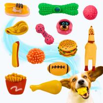 Kit 5 Brinquedos Para Filhote Cachorro Mordedor Pet