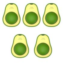 Kit 5 Brinquedos Para Gatos Abacate Catnip Erva Gato Natural