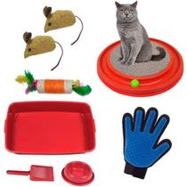 Kit 5 Brinquedos Para Gatos
