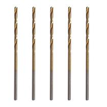 Kit 5 Broca 1.5Mm Aço Rápido Hss Titânio Micro Mini Retífica Kit 5 Broca 1.5Mm Aço Rápido Hss Titânio Micro Mini Retífica