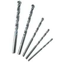 Kit 5 Brocas Alvenaria e Concreto Videa 4 5 6 8 e 10 mm Furadeira Cilíndrico Furar Usinagem - Starto