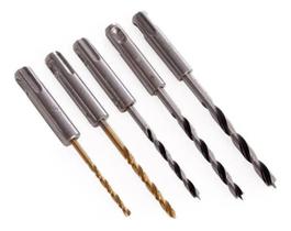 Kit 5 Brocas Madeira E Metal Titanio Sds-plus B-57532 Makita B57532
