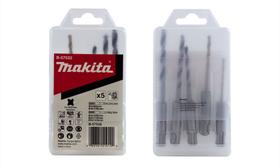 Kit 5 Brocas Madeira E Metal Titanio Sds-plus B-57532 Makita Kit 5 Brocas Madeira E Metal Titanio Sds-plus B-57532 Makita